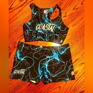 Crop top with shorts